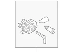 Genuine Mercedes-benz Door Lock Cylinder 099-760-12-00. Fixed Price $504.00.