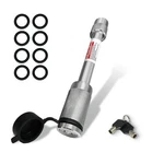 Tyt Trailer Hitch Lock For 2" Receiver, Class 5/8"-4" 1 Plack Silvery. Fixed Price $34.67.