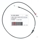 811903K001 Cable Assembly Hood Latch Release For Hyundai Sonata Azera 2006-2010. Fixed Price $21.95.