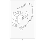Genuine Honda 2005-2010 Odyssey Latch Assembly 72655-SHJ-A02. Fixed Price $229.17.