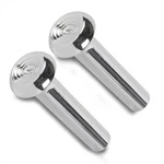 Eddie Motorsports Door Lock Knob Pair Polished- MS274-19P. Fixed Price $52.18.