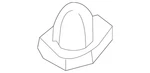 Genuine Nissan Lift-gate Lock Striker Plate 90570-70N1A. Fixed Price $52.43.