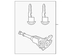 Genuine Mazda Lock Cylinder BHY0-76-220. Fixed Price $68.81.