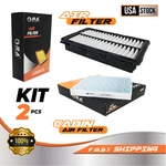 Engine & Cabin Air Filter Set For Kia K5 2021 - 2025 1.6L 2.5L Ex Gt Lxs Sedan. Fixed Price $23.58.