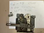 46 47 48 Chevrolet Chevy Fleetline Fleetmaster Stylemaster Lock Left Rear Door. Fixed Price $65.00.