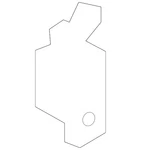 Genuine Nissan Door Hinge (left Rear Upper) 82401-1KA0A. Fixed Price $47.73.