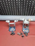 2003 Ram 1500 Driver Rear Door Upper And Lower Hinges 02-08 Quad Cab. Fixed Price $39.99.