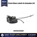 Genuine Front Door Latch & Actuator Lh 813121G000 For Kia Rio. Fixed Price $79.00.