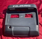 2001-06 Mitsubishi Pajero Montero Limited Rear License Plate Trim Raised Letters. Fixed Price $99.99.