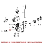 Genuine Oem Front Passenger Right Door Lock Assembly 51218198036 For Bmw. Fixed Price $411.18.