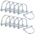 Supermmark 12-COUNT 1/4 Inch Heavy Duty Zinc-plated Carbon Steel Spring Locki.... Fixed Price $12.79.