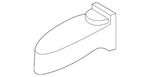Genuine Audi Door Check Cover 8U0-837-267. Fixed Price $14.16.