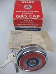 Atlas Emission Control Locking Gas Cap / 671024 Usa Non-vented Keys Vtg New. Fixed Price $11.56.