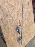 International Scout 800 Door Latch Rod Release Lh. Fixed Price $140.00.