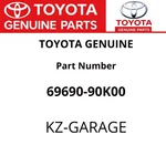 Toyota Genuine Control Assy, Back Door Remote 69690-90K00 New. Fixed Price $52.70.