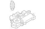 Genuine Audi Deck Lid Release Solenoid 4N0-827-887. Fixed Price $97.17.