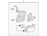 Genuine Honda Door Latch Assembly 72610-S9V-A03. Fixed Price $152.16.