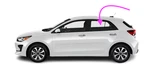 Fits: 2018-2023 Kia RIO5 Hatchback Driver Left Side Rear Door Window Glass. Fixed Price $119.95.