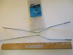 2 Pcs Ford 1976/89 E100/350 Econoline Van "rod" Sliding Door Latch Push Button. Fixed Price $26.95.
