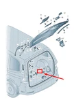 New Porsche Macan 95B Liftgate Tailgate Lock Striker Catch 7P0827517F. Fixed Price $72.64.