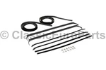 Front Door Window Rubber Seal Gasket Scraper Guide Kit Mercedes Gclass W460 W461. Fixed Price $459.99.