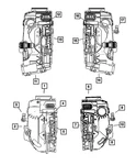 Genuine Mopar Front Door Latch Right 4589416AG. Fixed Price $147.67.