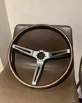 C2 Corvette Steering Wheel 1963-67 Wood Gm. Fixed Price $299.00.
