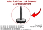 Repair Gear For Volvo Fuel Door Lock Actuator Solenoid 30612856 S60 S80 V70 XC90. Fixed Price $21.32.