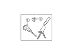 2014 Hyundai Tucson Key & Cylinder Set-lock Oem New 819052S112. Fixed Price $106.99.