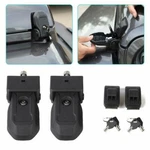 Steel Locking Hood Latch Catch Kit For Jeep Wrangler Jlu 2018 Up. Fixed Price $33.99.