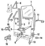 Genuine Ford Door Lock Actuator Motor E7TZ-15218A42-A. Fixed Price $346.12.