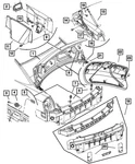 Genuine Mopar Deck Lid Latch Cover 5065765AC. Fixed Price $13.16.
