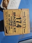 Nos Unity 174 Spotlight Bracket Kit Rh For 63-64 American Motors/rambler. Fixed Price $75.00.