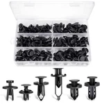 Ginsco 102PCS 6.3MM 8MM 9MM 10MM Bumper Push Fasteners Piece Set, Black. Fixed Price $11.75.