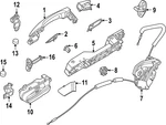 Genuine Nissan Door Lock Actuator Motor 82500-5MP0A. Fixed Price $299.14.