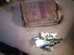 1961 Ford Galaxie Rear Door Latch, Rh, Nos! C1AB-5426412-B Lock. Fixed Price $35.00.