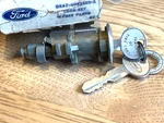 Nos 76 77 78 Ford Galaxie Ltd Custom 500 Trunk Lock Luggage Comp. D5AZ-6043505-A. Fixed Price $20.00.