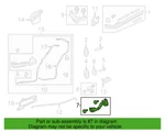 Honda 72583-THR-A01 Left Slide Door Open Stopper For 18-21 Odyssey. Fixed Price $23.97.
