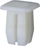 Rexka 100 Pcs Nylon Nut Fits 1/4 Hole #8 Or #10 Screw One Size, White. Fixed Price $18.54.