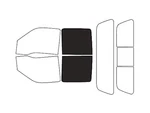 Rvinyl Window Tint Kit Fits Ford F-250 2008-2016 (4 Door). Fixed Price $39.99.
