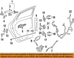 Gm Oem 19-23 Blazer Rear Door Hardware-lock Rod 84083968. Fixed Price $29.21.