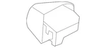 Genuine Honda Cover Front Base (hole) 72184-T2A-G21. Fixed Price $26.77.