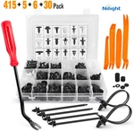 Gooacc 415PCS Car Retainer Clips & Fastener Remover Fit Gm Ford Toyota Honda. Fixed Price $27.99.