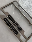 Range Rover Land Metal License Plate Frames Genuine Oem Pair/set Of 2. Fixed Price $49.99.