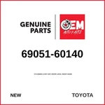 Genuine 2007-2018 Toyota Land Cruiser Door Lock Cylinder & Key Rh 69051-60140. Fixed Price $79.00.