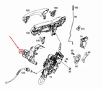 Mercedes-benz Glc X253 Rear Left Door Lock Bracket A2537330314. Fixed Price $28.41.