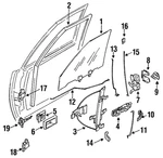 Genuine Nissan Cylinder Rod 80523-34A00. Fixed Price $10.26.