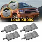 Door Lock Knob Front Rear Gray 4PCS For 2007-13 Chevy Gmc Yukon Silverado Sierra. Fixed Price $13.99.
