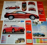 1997 Mitsubishi Eclipse Spyder Gst Specs Info Original Poster Brochure Vintage. Fixed Price $18.99.