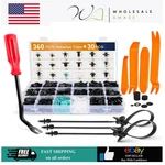 Gooacc GRC-34 360PCS Push Bumper Fastener Rivet Clips Includes Remover. Fixed Price $14.99.